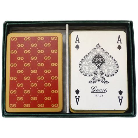 gucci playing cards|Gucci Playing Cards for sale .